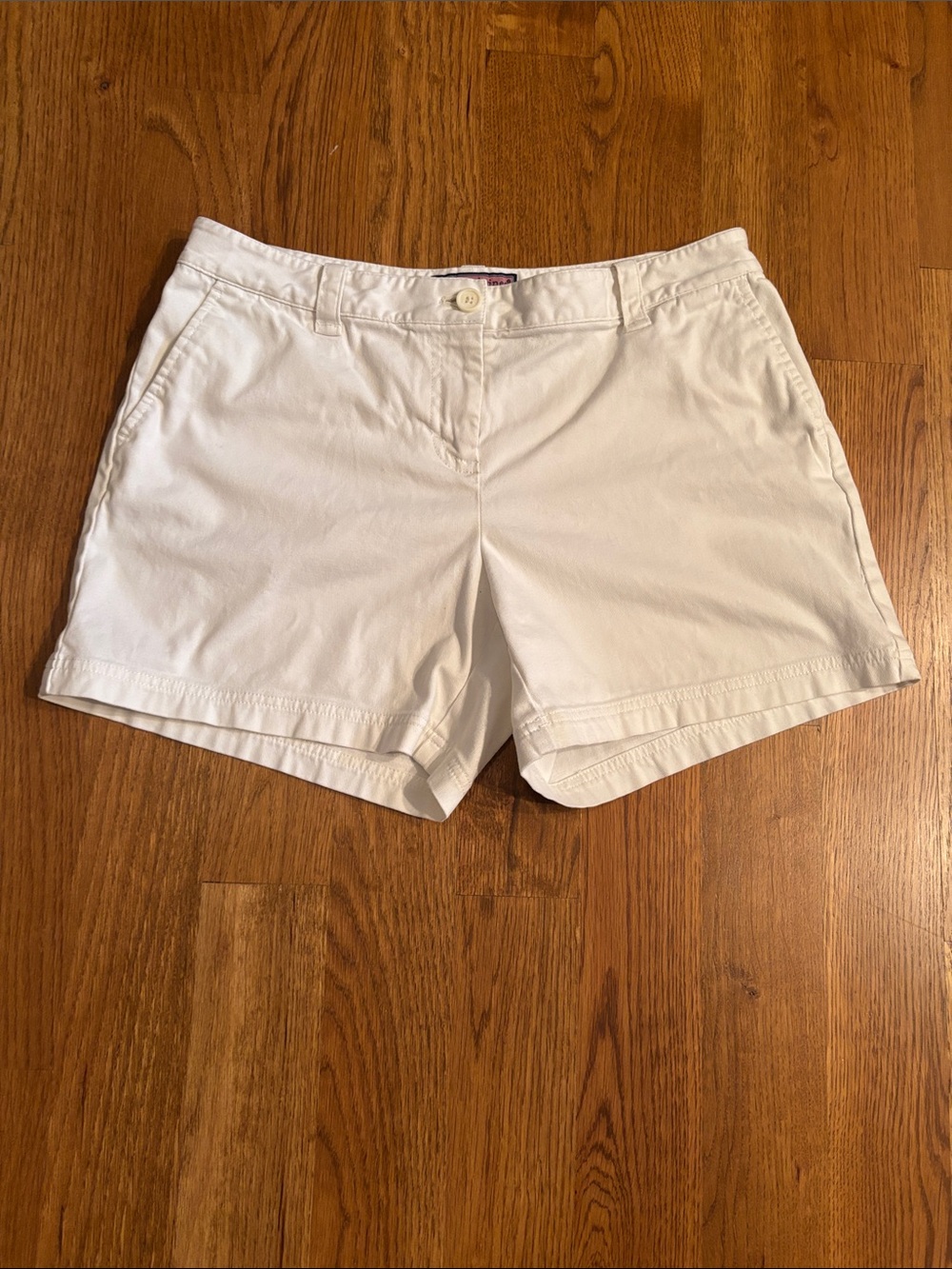 Vineyard Vines White Women's Chino Bermuda Shorts